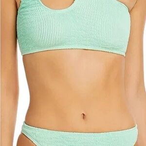 Mint Ribbed Bikini Set